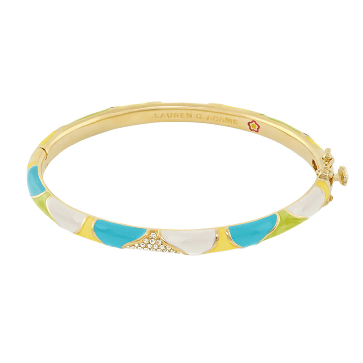 Earth Wind and Pave Bangle