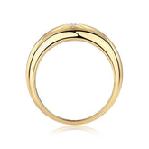 925 Sterling Silver Moissanite Ring for Adult women - FasionByMatteo