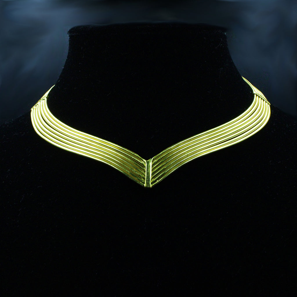 VALKYRIE choker gold plated