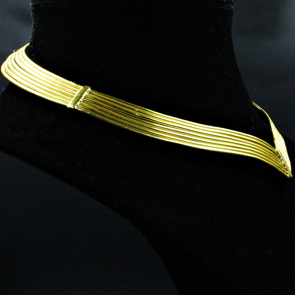 VALKYRIE choker gold plated