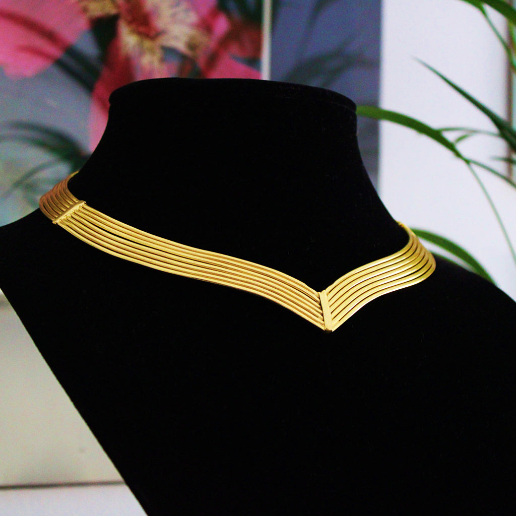 VALKYRIE choker gold plated