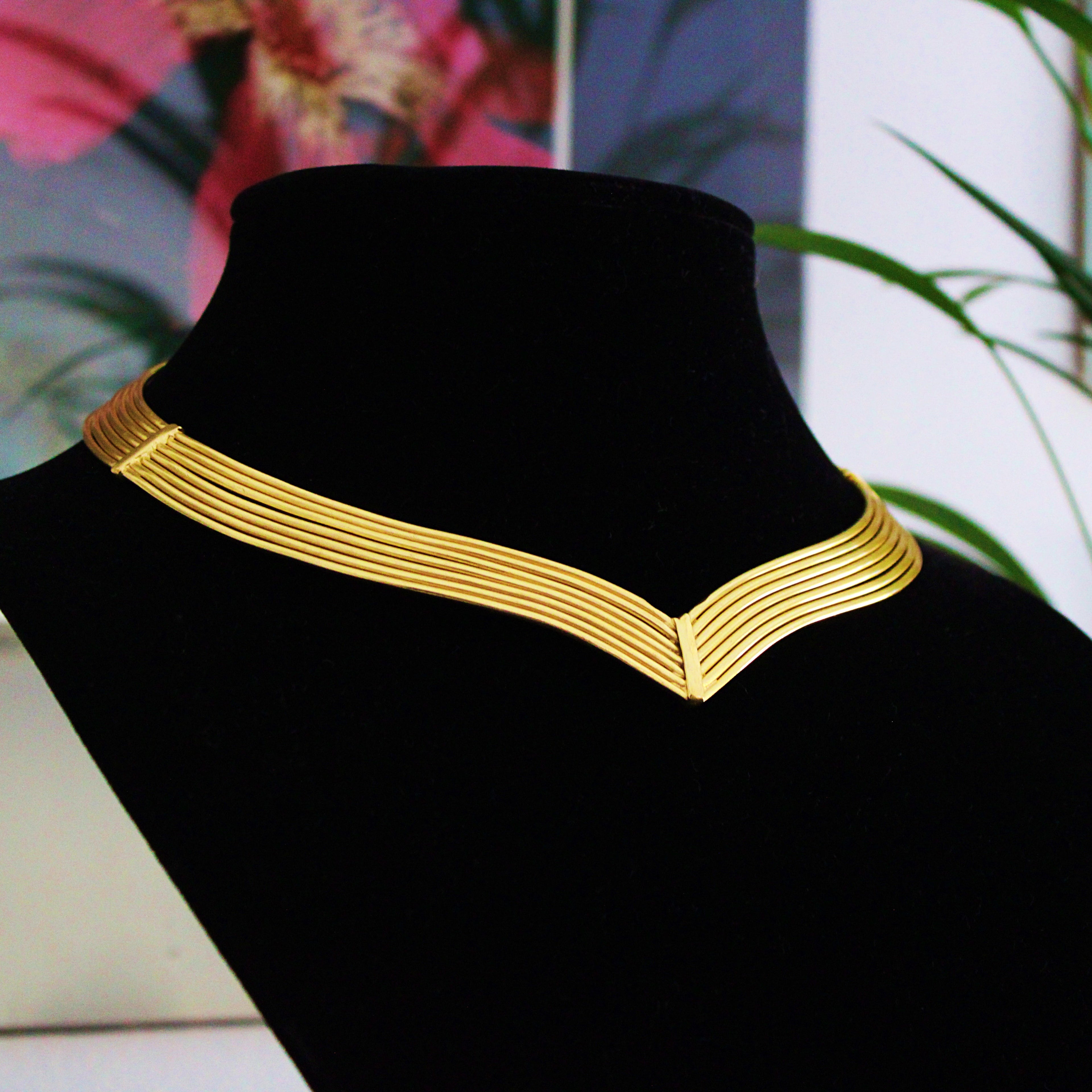 VALKYRIE choker gold plated