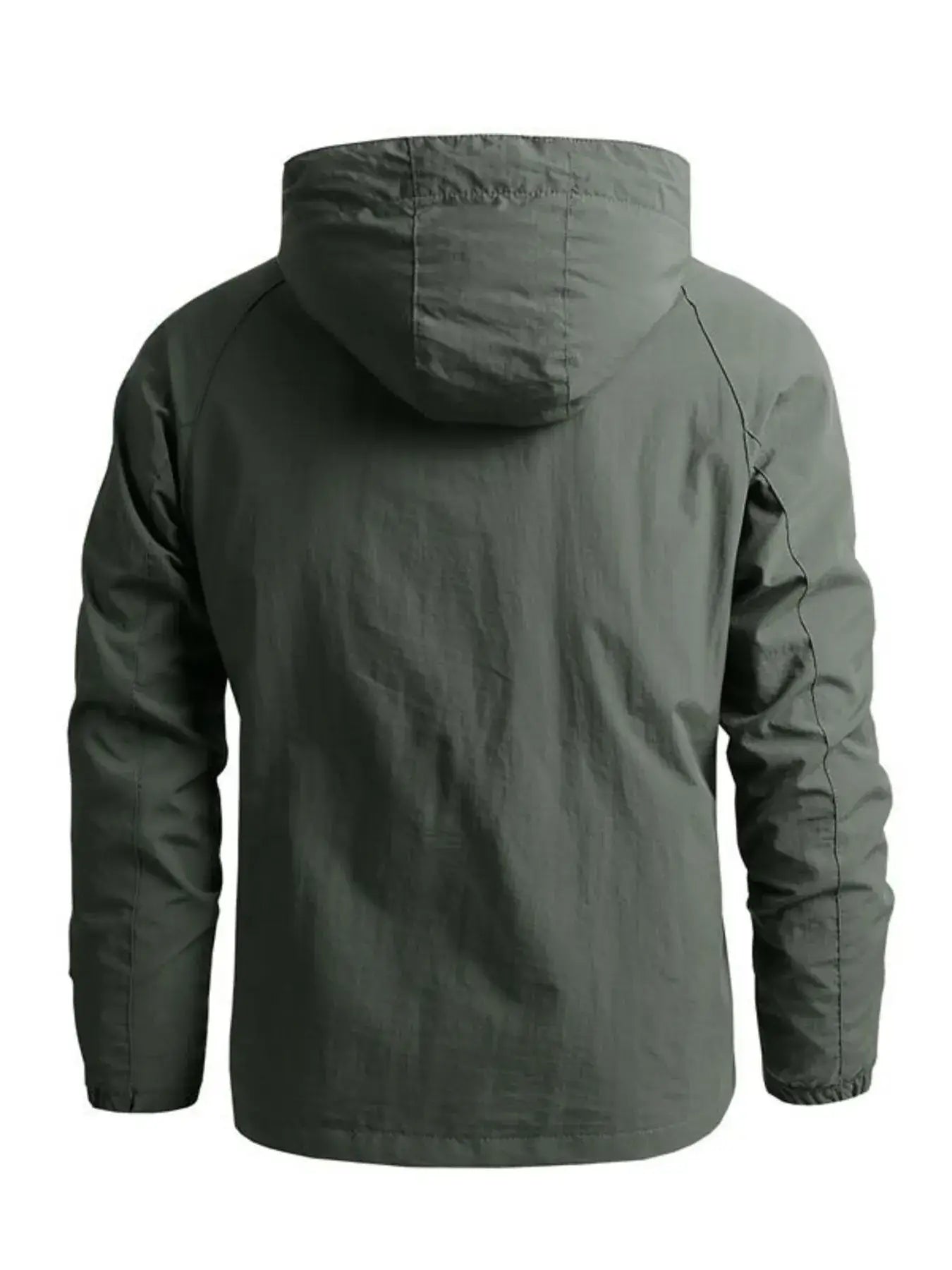 Men’s plus size tactical hooded softshell jacket — durable outdoor coat with weather-resistant design