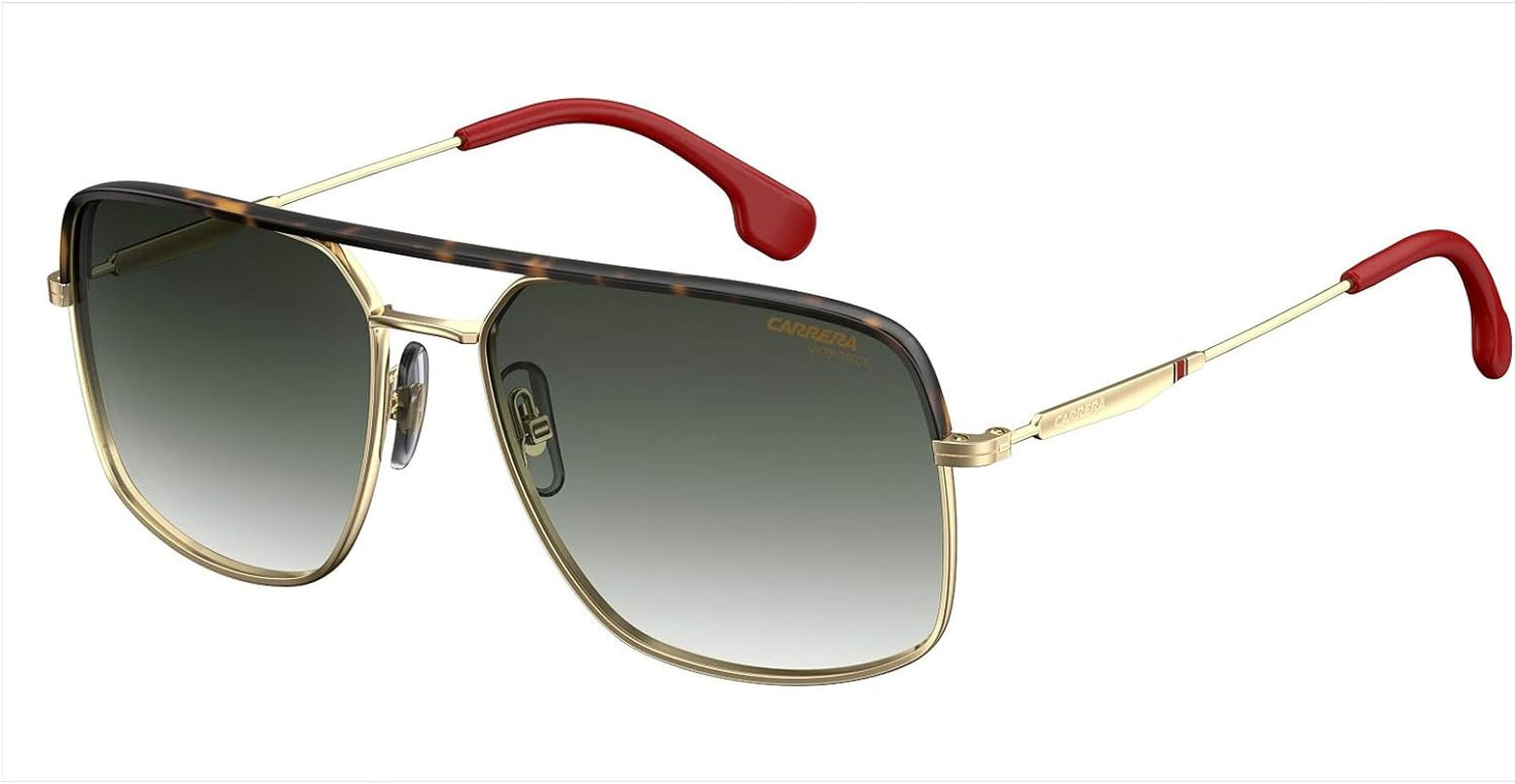 CA152/S 0RHL/9K 60MM Gold Black/Grey Green Square Sunglasses for Men for Women + BUNDLE with Designer Iwear Eyewear Kit