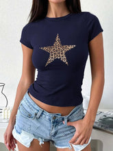 Devine Star Round Neck Short Sleeve T-Shirt for Adult women - FasionByMatteo