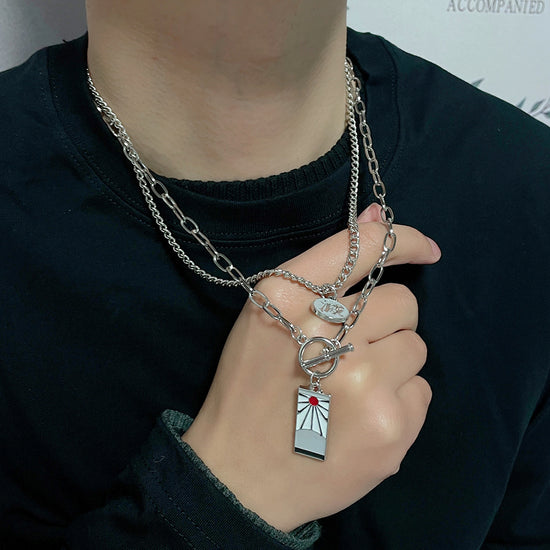 Creative Fashion Solid Color Necklace Unisex