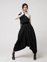Extravagant Pinafore Skirt in Black