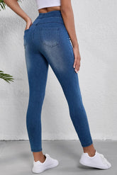 High Waist Skinny Jeans for Adult women - FasionByMatteo