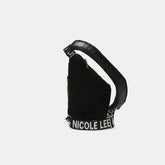 Nicole Lee USA Vegan Leather Leopard & Lip Pattern Crossbody Bag for Adult women - FasionByMatteo
