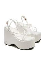 Strappy Platform Wedge Sandals for Adult women - FasionByMatteo